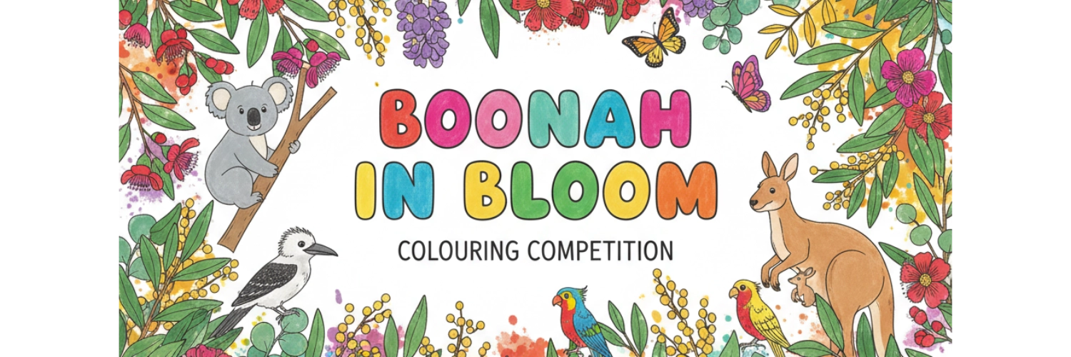 Banner image for Boonah in Bloom Colouring Competition
